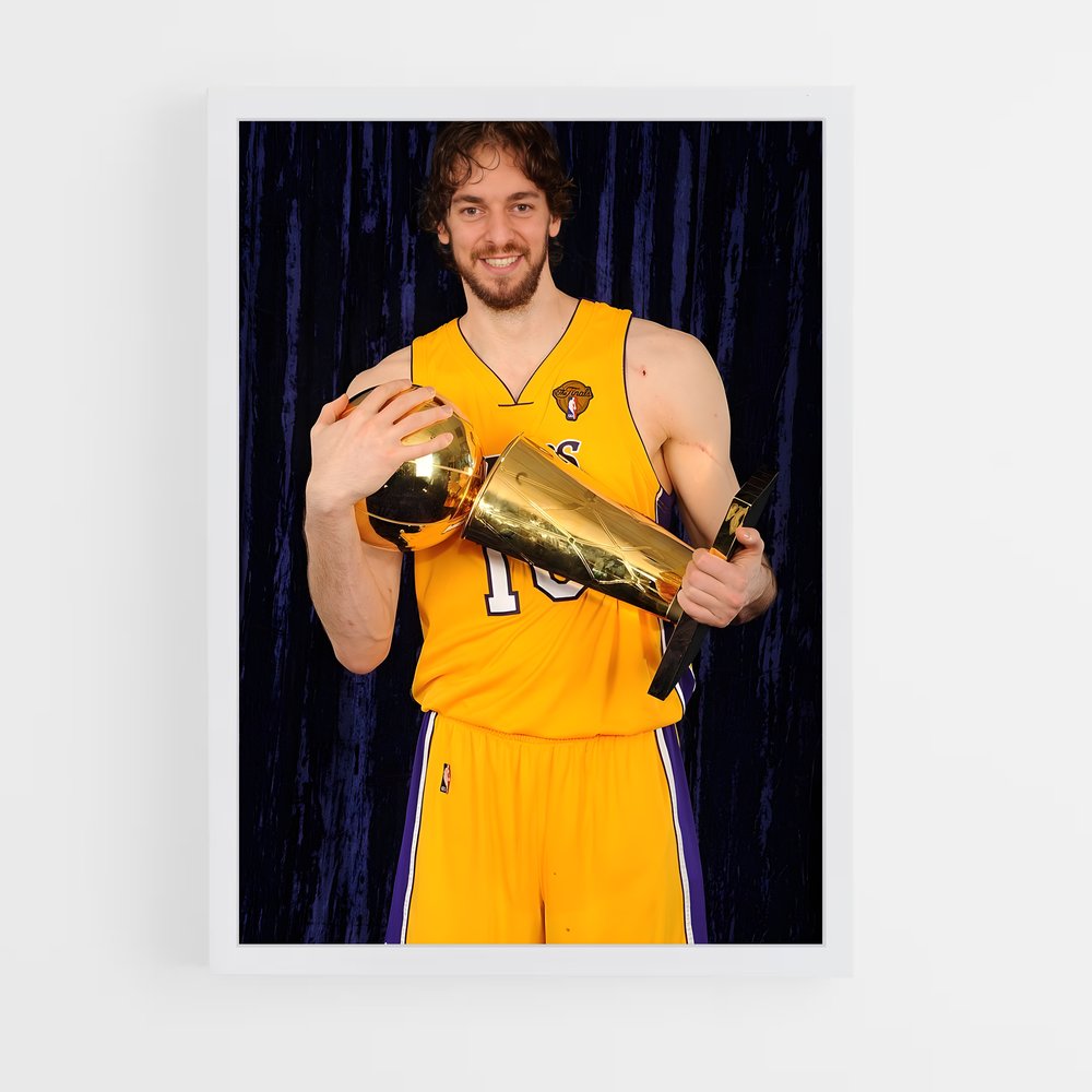 Poster La Gloire de Pau – affiche Basketball (vue 3)